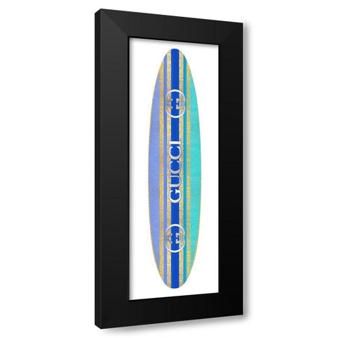 Fashion Surfboard Italy VII Black Modern Wood Framed Art Print with Double Matting by Blake, Madeline