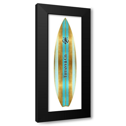 Fashion Surfboard NYC I Black Modern Wood Framed Art Print with Double Matting by Blake, Madeline
