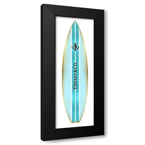 Fashion Surfboard NYC II Black Modern Wood Framed Art Print with Double Matting by Blake, Madeline