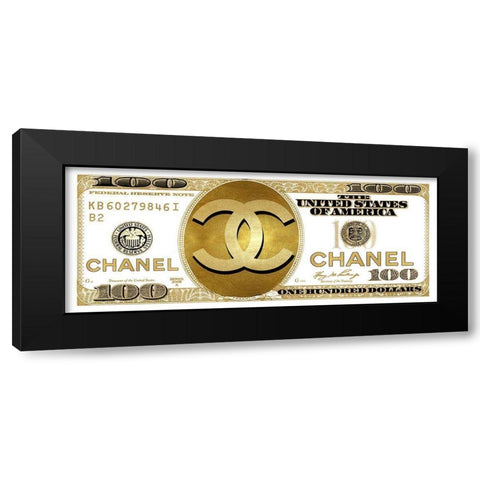 Fashion Cash I Black Modern Wood Framed Art Print with Double Matting by Blake, Madeline