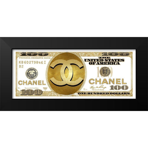 Fashion Cash I Black Modern Wood Framed Art Print by Blake, Madeline