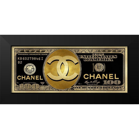 Fashion Cash II Black Modern Wood Framed Art Print by Blake, Madeline
