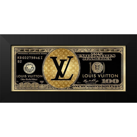 Fashion Cash VI Black Modern Wood Framed Art Print by Blake, Madeline
