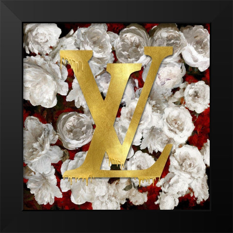 Fashion and Flowers II Black Modern Wood Framed Art Print by Blake, Madeline