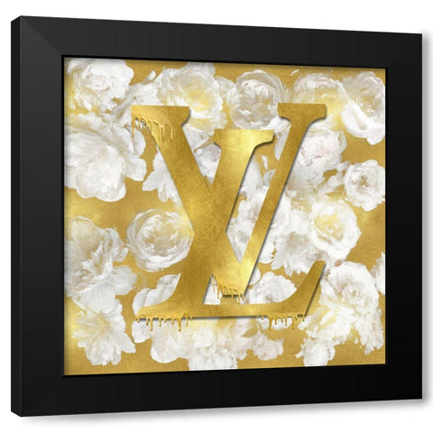 Fashion and Flowers III Black Modern Wood Framed Art Print by Blake, Madeline