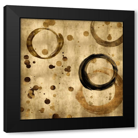 As a Matter of Fact I Black Modern Wood Framed Art Print by Nelson, Brent