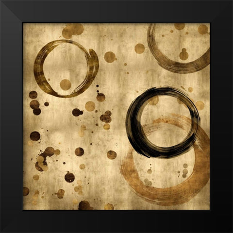 As a Matter of Fact I Black Modern Wood Framed Art Print by Nelson, Brent
