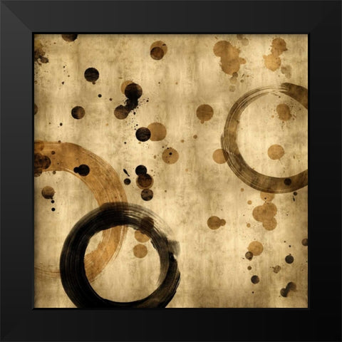 As a Matter of Fact II Black Modern Wood Framed Art Print by Nelson, Brent