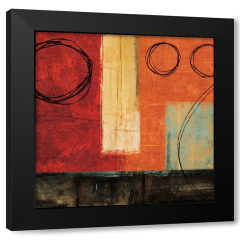 Constant I Black Modern Wood Framed Art Print by Nelson, Brent