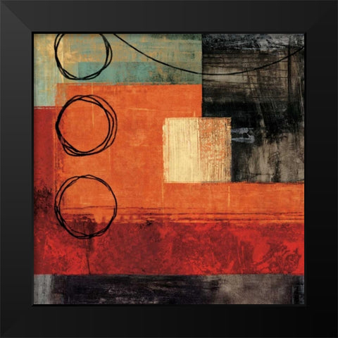 Constant II Black Modern Wood Framed Art Print by Nelson, Brent