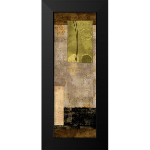 Elevate II Black Modern Wood Framed Art Print by Nelson, Brent