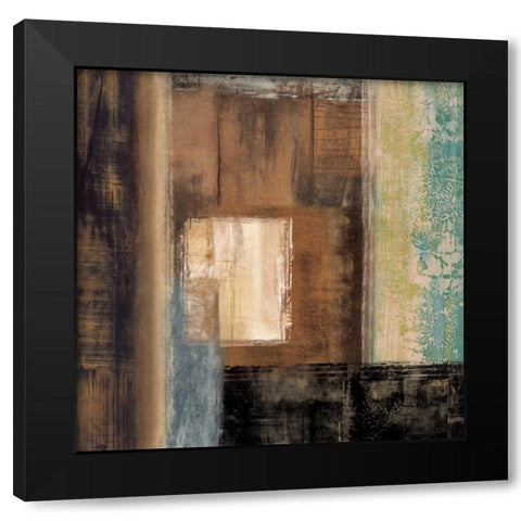 Boundless I Black Modern Wood Framed Art Print by Nelson, Brent