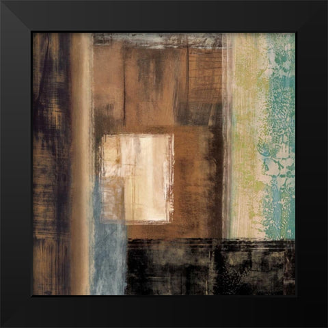 Boundless I Black Modern Wood Framed Art Print by Nelson, Brent
