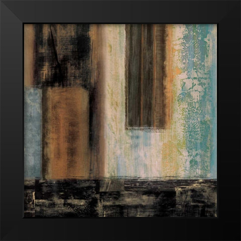 Boundless II Black Modern Wood Framed Art Print by Nelson, Brent