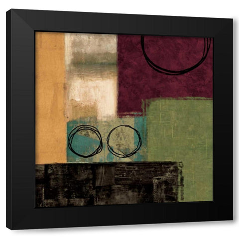 For the Sake of It I Black Modern Wood Framed Art Print by Nelson, Brent