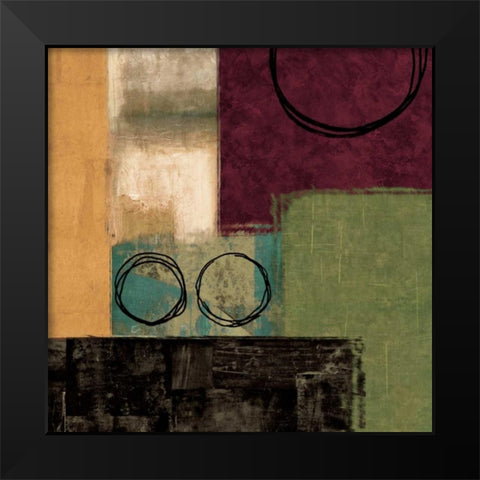 For the Sake of It I Black Modern Wood Framed Art Print by Nelson, Brent