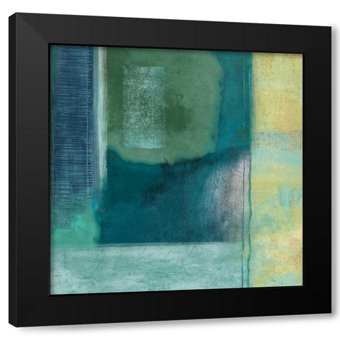 Interlude I Black Modern Wood Framed Art Print by Nelson, Brent