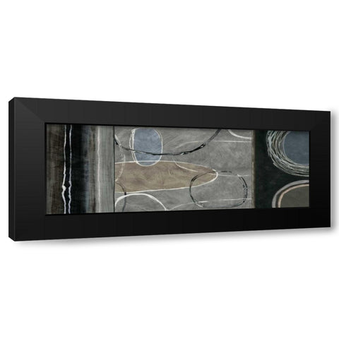 Elation Sensation I Black Modern Wood Framed Art Print by Nelson, Brent