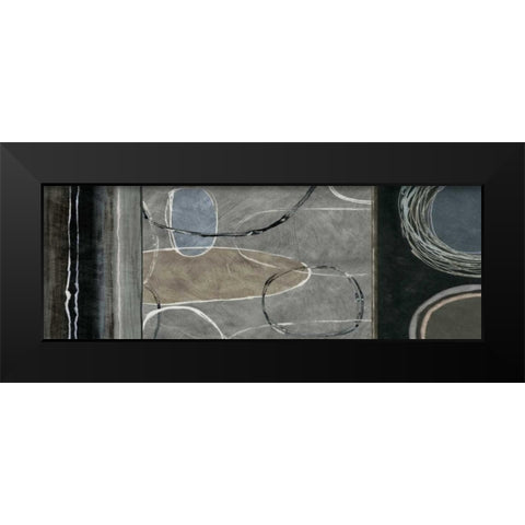 Elation Sensation I Black Modern Wood Framed Art Print by Nelson, Brent