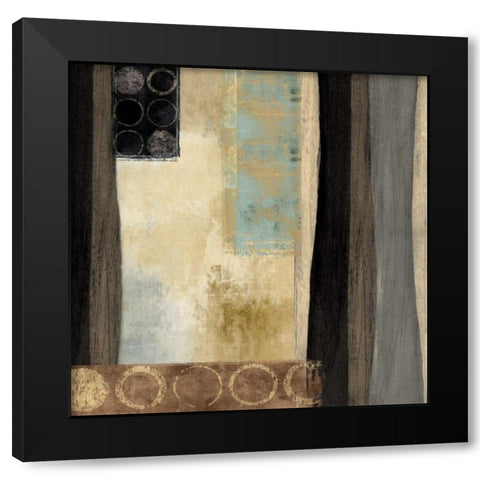By the Way II Black Modern Wood Framed Art Print with Double Matting by Nelson, Brent
