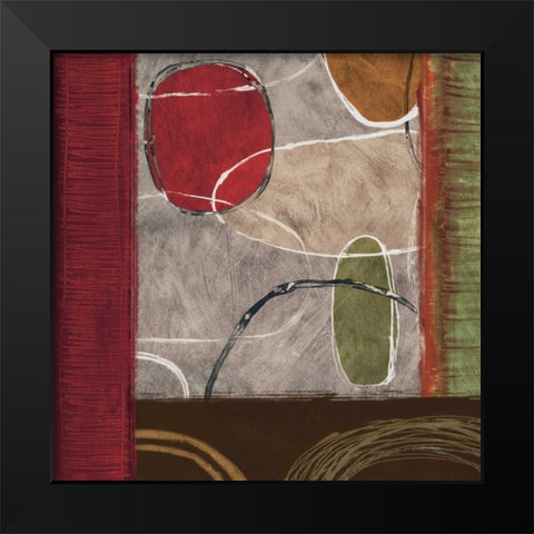 Abracadabra II Black Modern Wood Framed Art Print by Nelson, Brent