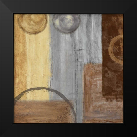 Momentum II Black Modern Wood Framed Art Print by Nelson, Brent