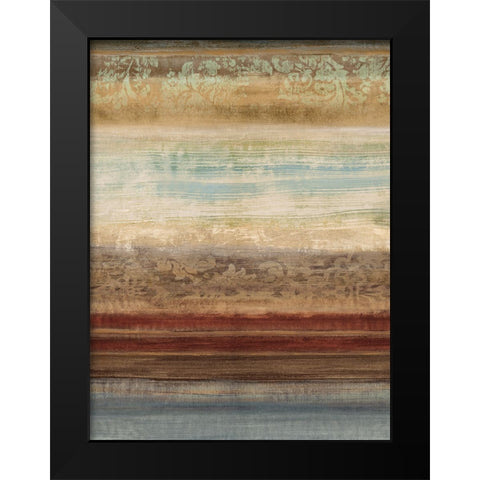 Ambient I Black Modern Wood Framed Art Print by Nelson, Brent