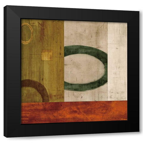 Next II Black Modern Wood Framed Art Print by Nelson, Brent