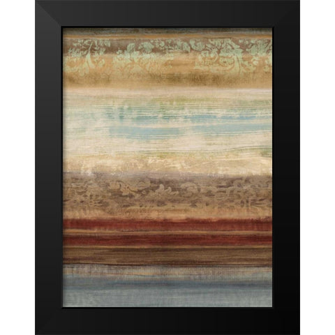 Ambient II Black Modern Wood Framed Art Print by Nelson, Brent