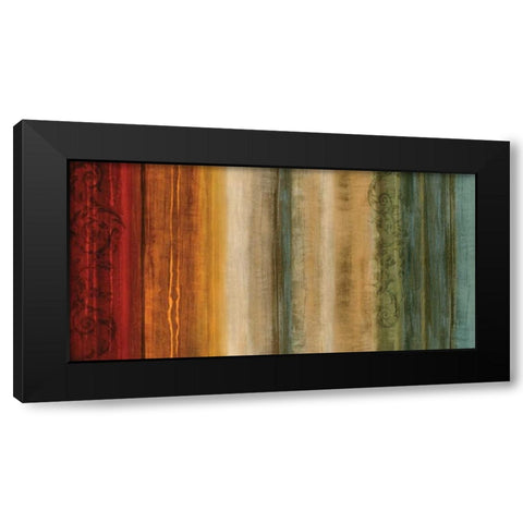 Nuanced I Black Modern Wood Framed Art Print by Nelson, Brent
