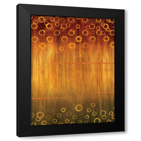 Ascending II Black Modern Wood Framed Art Print with Double Matting by Nelson, Brent