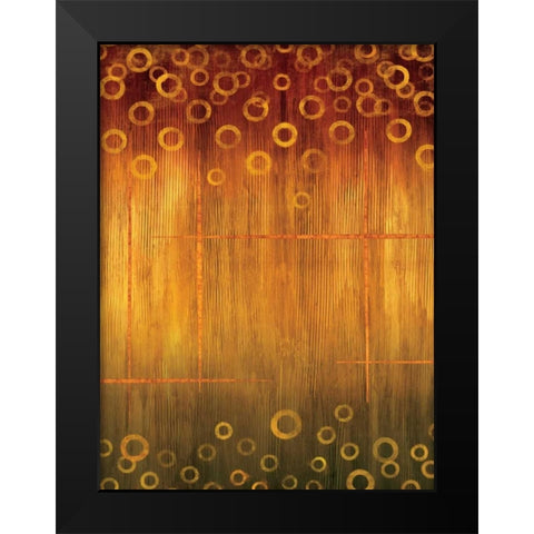 Ascending II Black Modern Wood Framed Art Print by Nelson, Brent
