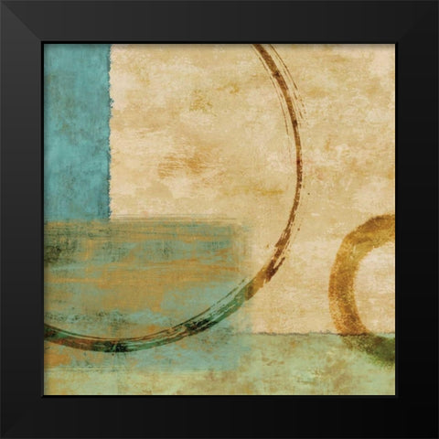 Relativity I Black Modern Wood Framed Art Print by Nelson, Brent
