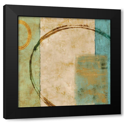 Relativity II Black Modern Wood Framed Art Print by Nelson, Brent