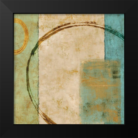 Relativity II Black Modern Wood Framed Art Print by Nelson, Brent