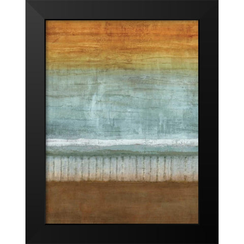Skys the Limit II Black Modern Wood Framed Art Print by Nelson, Brent