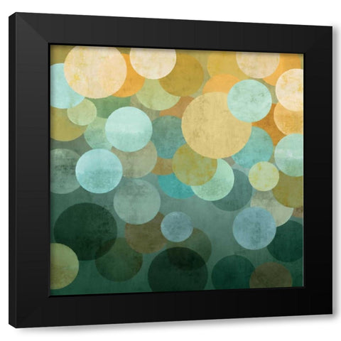 Upward I Black Modern Wood Framed Art Print by Nelson, Brent