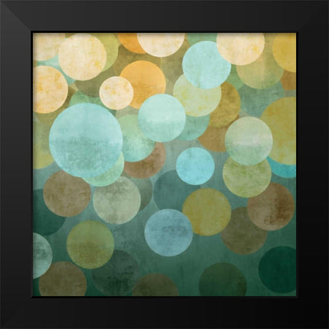 Upward II Black Modern Wood Framed Art Print by Nelson, Brent