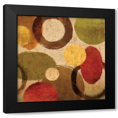 Onward I Black Modern Wood Framed Art Print by Nelson, Brent