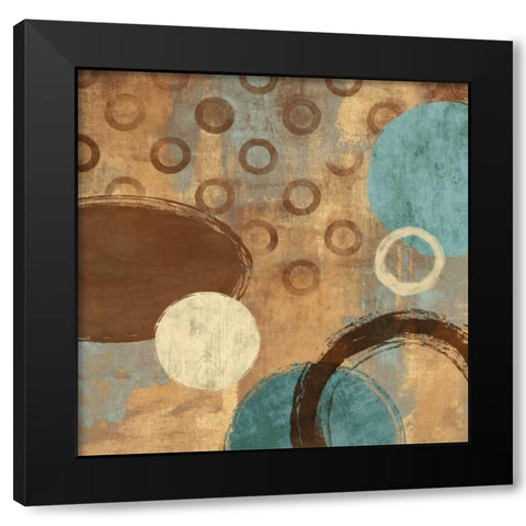 Happy Go Lucky I Black Modern Wood Framed Art Print by Nelson, Brent