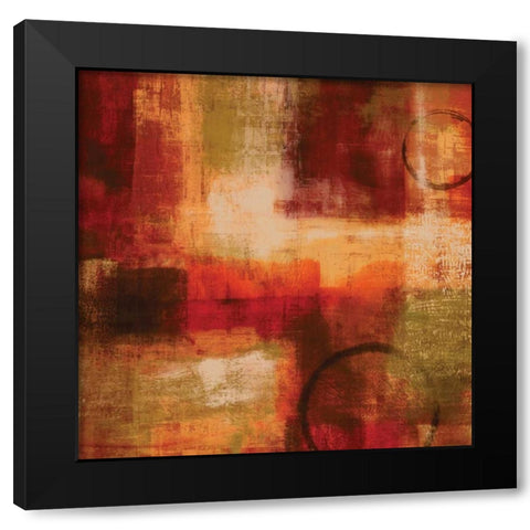 Brave New World I Black Modern Wood Framed Art Print by Nelson, Brent