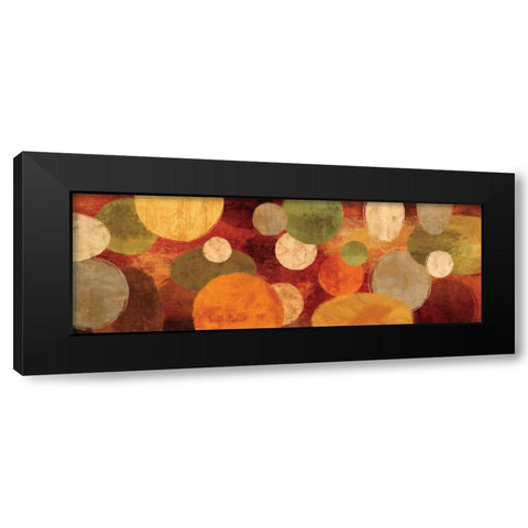 With Gusto I Black Modern Wood Framed Art Print with Double Matting by Nelson, Brent