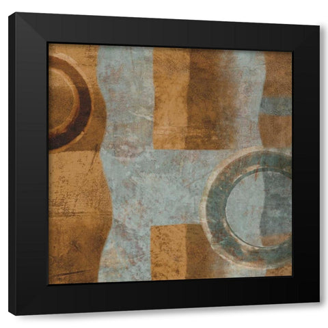 Go I Black Modern Wood Framed Art Print by Nelson, Brent