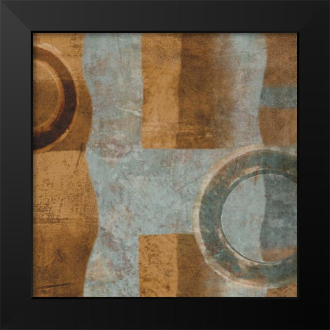 Go I Black Modern Wood Framed Art Print by Nelson, Brent