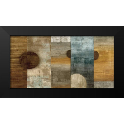 Passing By Black Modern Wood Framed Art Print by Nelson, Brent