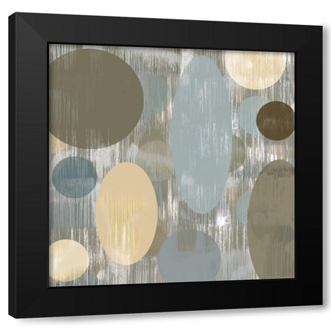 Letting Go I Black Modern Wood Framed Art Print by Nelson, Brent
