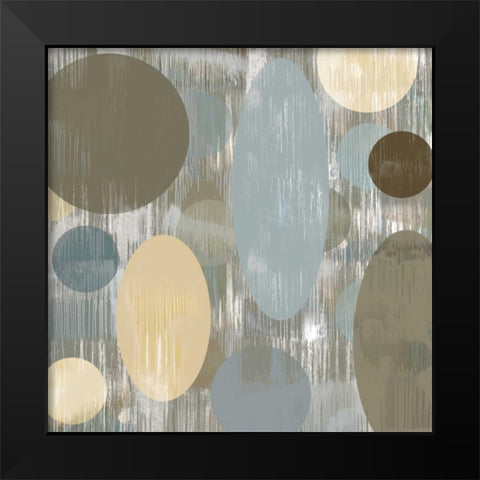 Letting Go I Black Modern Wood Framed Art Print by Nelson, Brent