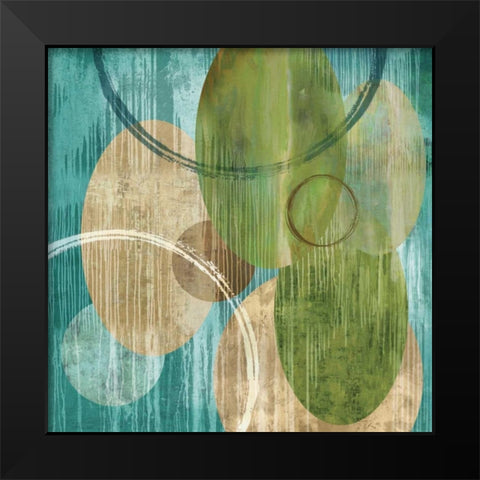Authentic I Black Modern Wood Framed Art Print by Nelson, Brent
