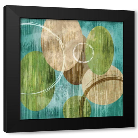 Authentic II Black Modern Wood Framed Art Print by Nelson, Brent