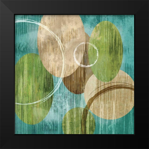 Authentic II Black Modern Wood Framed Art Print by Nelson, Brent